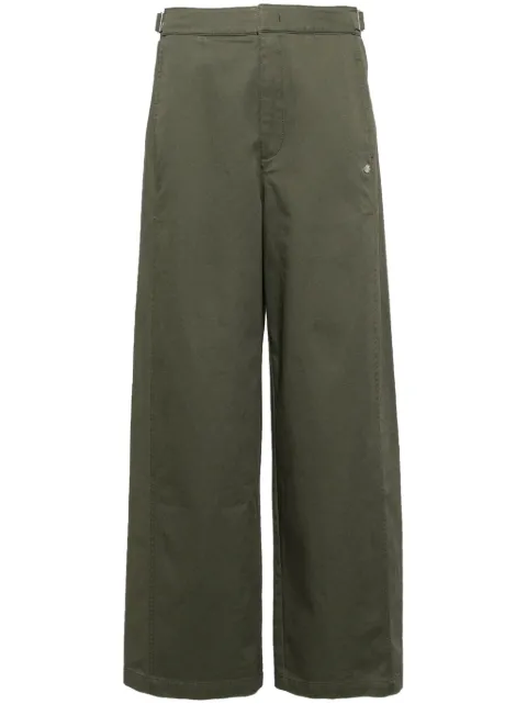 SPORT b. by agnès b.  dinosaur plaque straight trousers 