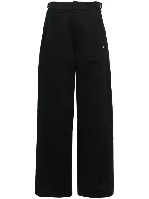 SPORT b. by agnès b.  dinosaur plaque straight trousers 