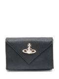 Vivienne Westwood Orb-plaque wallet - Black