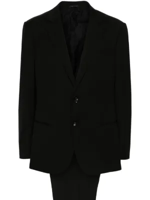 Jil Sander single-breasted Relaxed Fit Tailored Suit | Blue | FARFETCH
