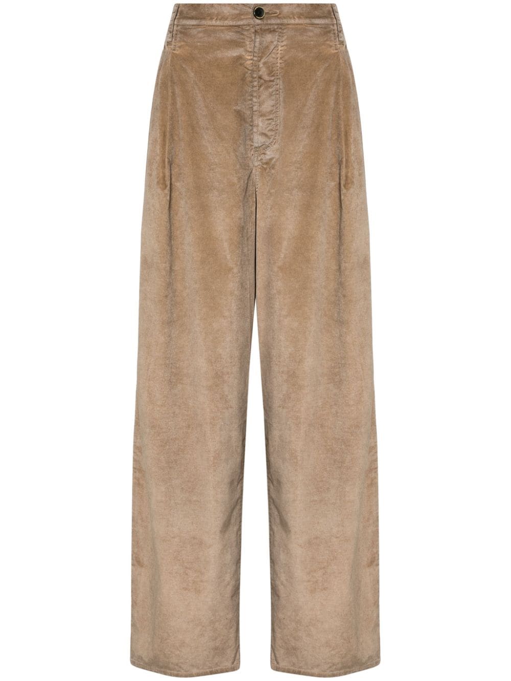 Shop Uma Wang New Trousers In Brown