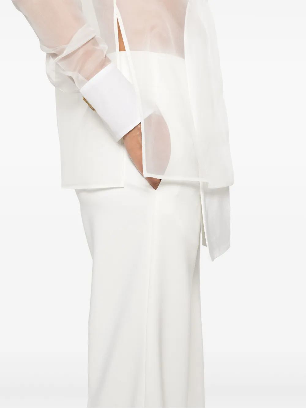 GENNY WIDE-LEG TROUSERS