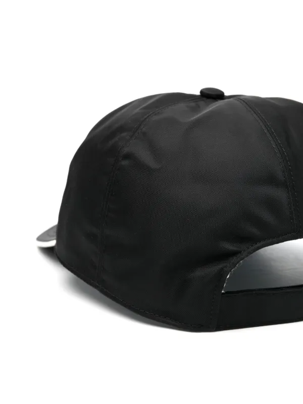 キャップ KITON 25SS Black Logo Baseball Cap UCAPP78K0745F03 004 Kiton logo-embroidered Cap | Black | FARFETCH GE