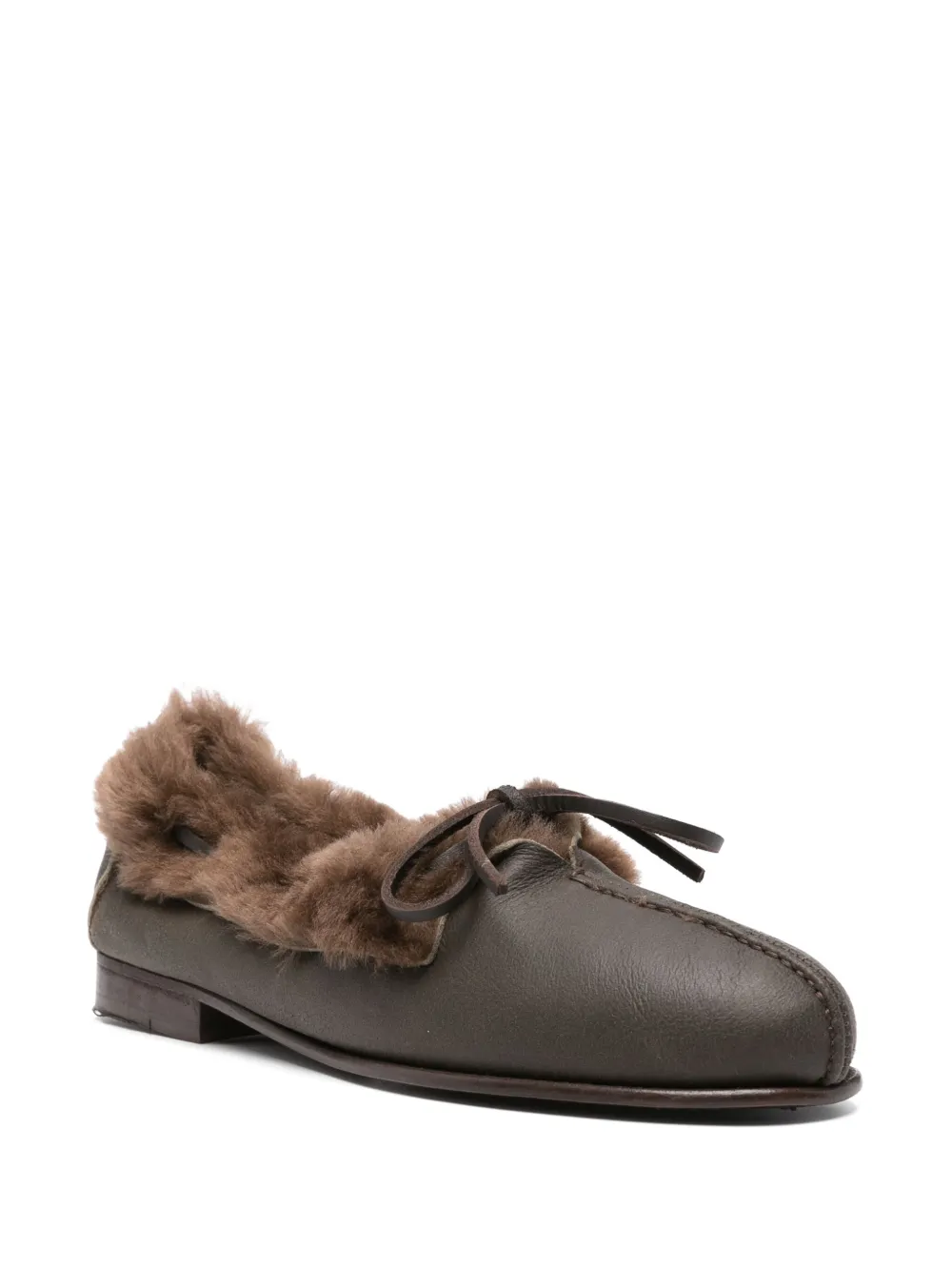 Hereu Tilla slippers - Bruin