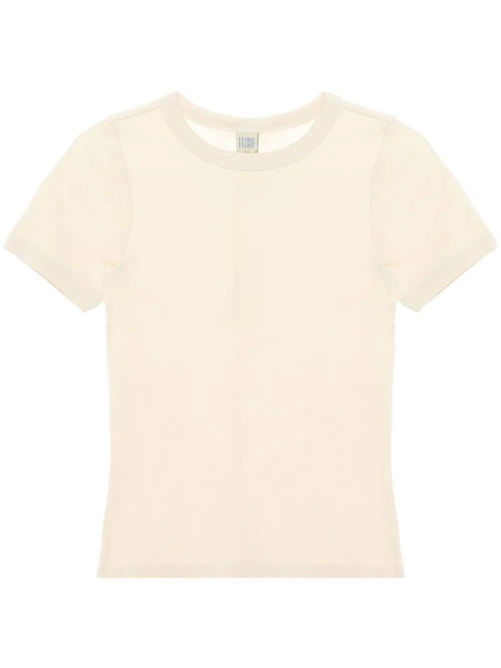 FLORE FLORE Car T-shirt | Neutrals | Image 1