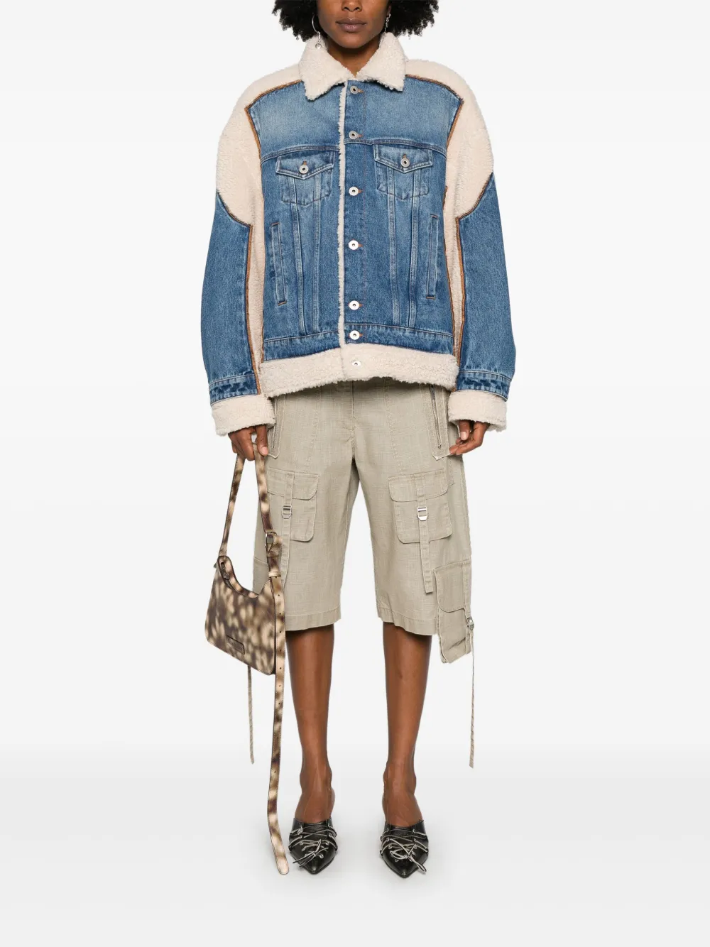 Jean Paul Gaultier Denim Jacket In Blue