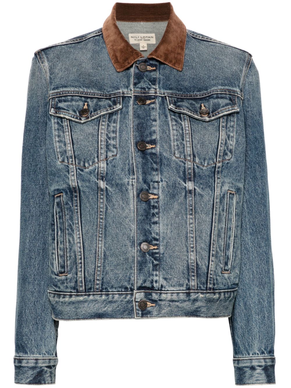 Nili Lotan Chesney denim jacket - Blu