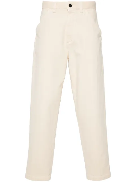 Incotex pantalon à logo brodé