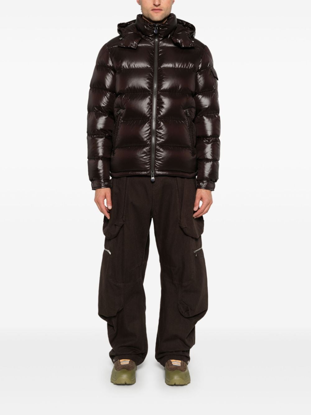 Moncler Donsjack - Bruin