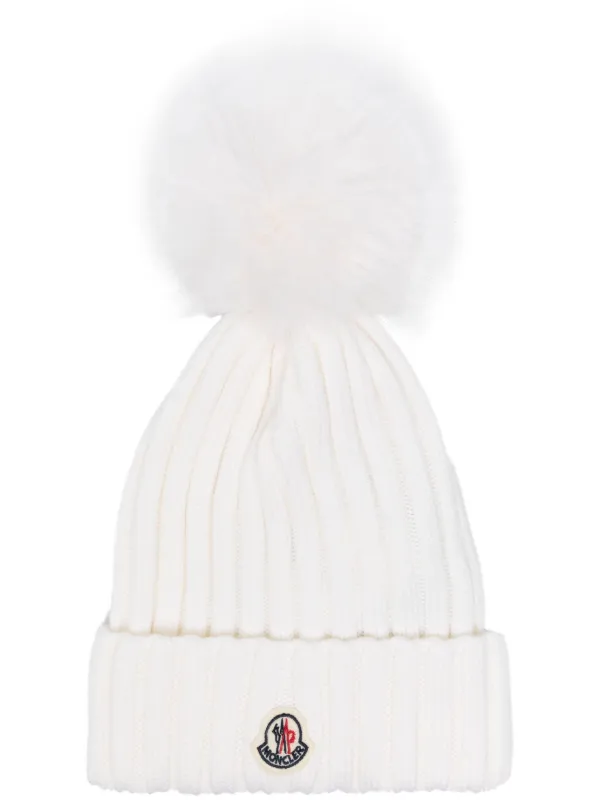 Moncler fluffy hat on sale