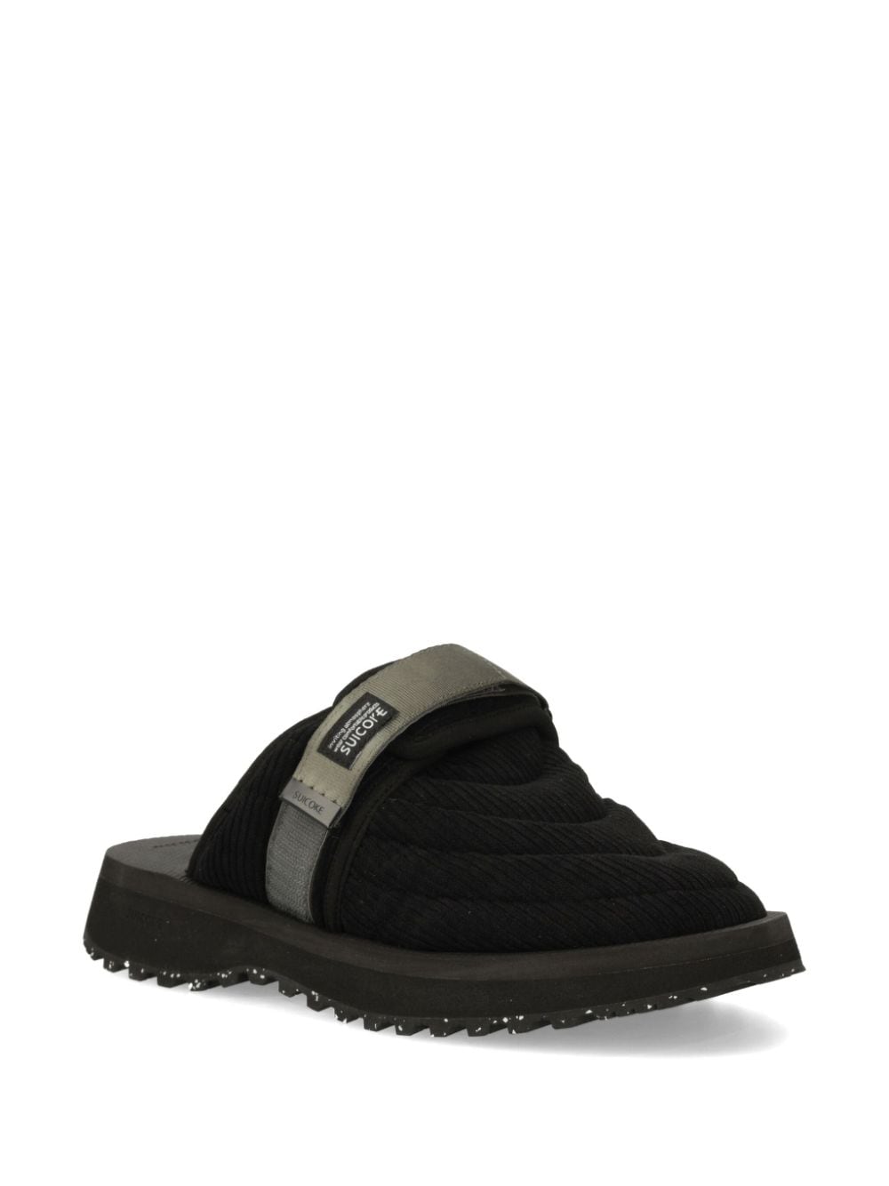 Suicoke touch-strap slides Black