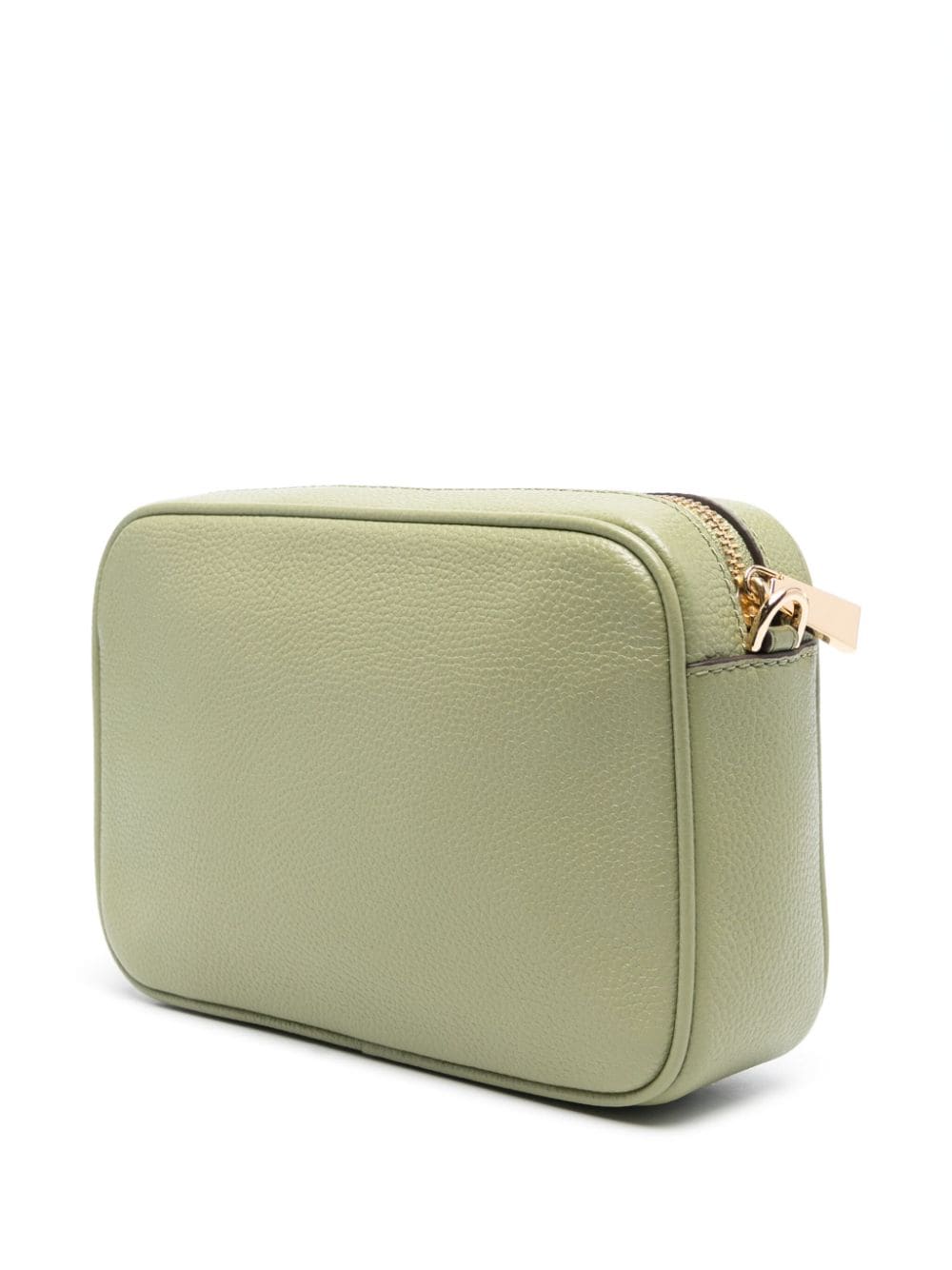 Shop Michael Michael Kors Gina Cross Body Bag In Green