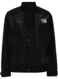 SPORT b. by agnès b. logo-patched jacket - Black