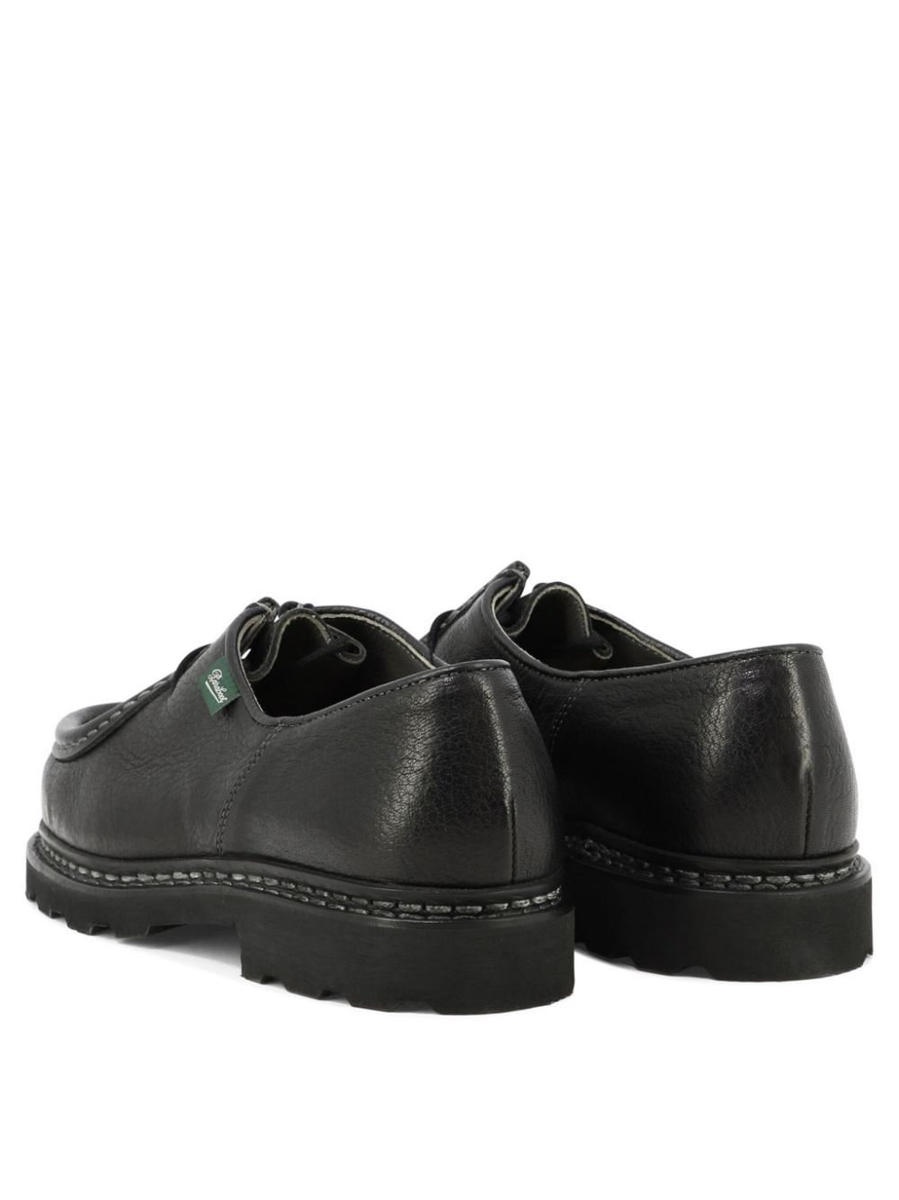 Shop Paraboot Michael Leather Loafers In Black