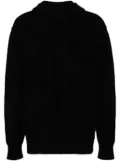 Uma Wang checkerboard hoodie - Black
