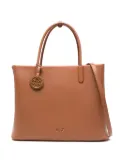V°73 logo-lettering tote bag - Brown