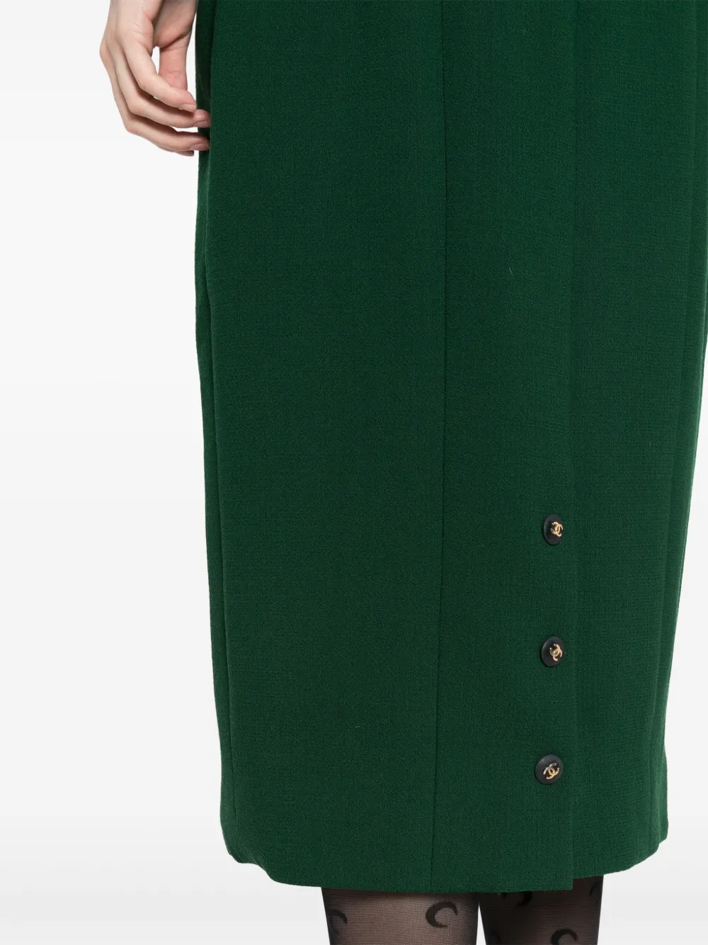 CHANEL Pre-Owned 1990s wool skirt suit | Image 6