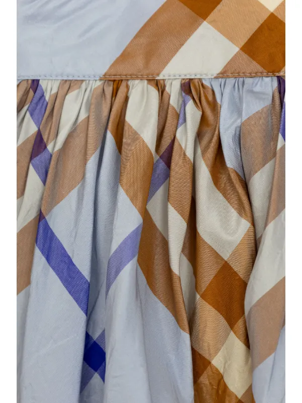 Burberry silk skirt online