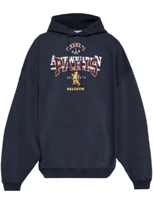 VETEMENTS - HARDCORE PATCHED LOGO HOODIE / ブラック | Tempt