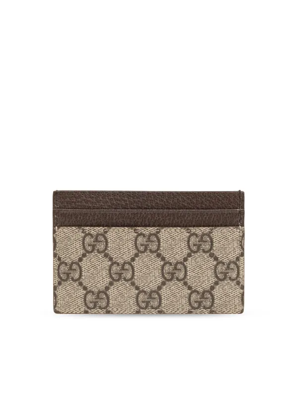 Gucci GG Detailed Card Case | Neutrals | FARFETCH