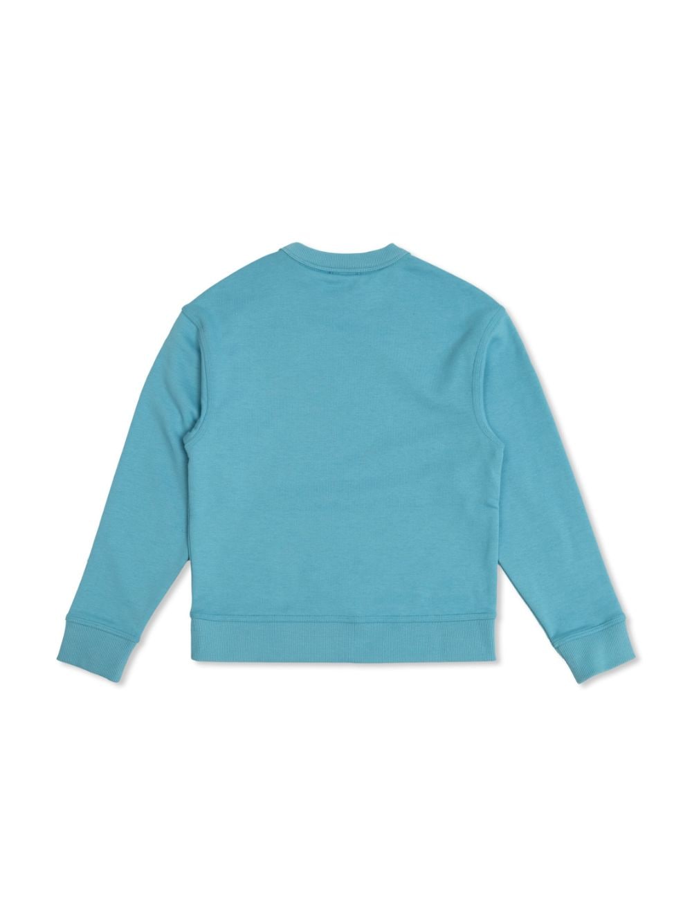 Burberry Kids Sweater met logopatch - Blauw