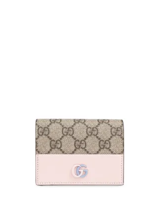 Gucci GGマーモント 財布 | ピンク | FARFETCH JP