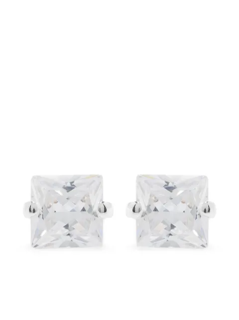 Hatton Labs cubic zirconia-embellished stud earrings