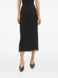 Gucci GG beaded tulle skirt - Black