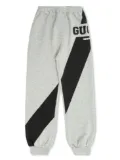 Gucci Kids cotton track pants - Grey