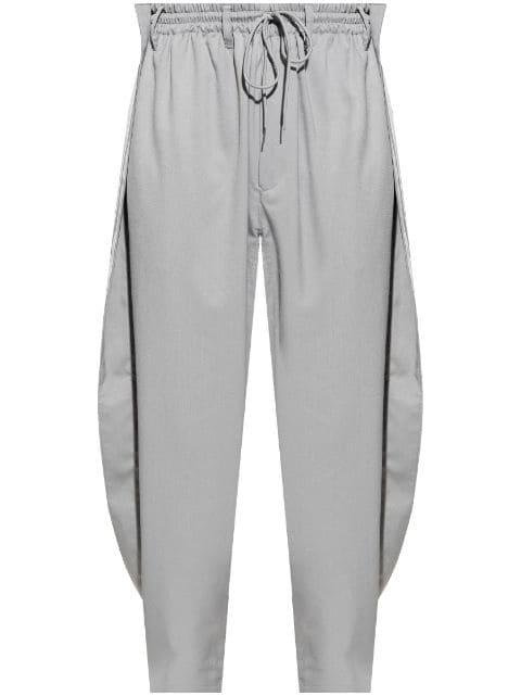 Y-3 pantalon de jogging à détails rayés