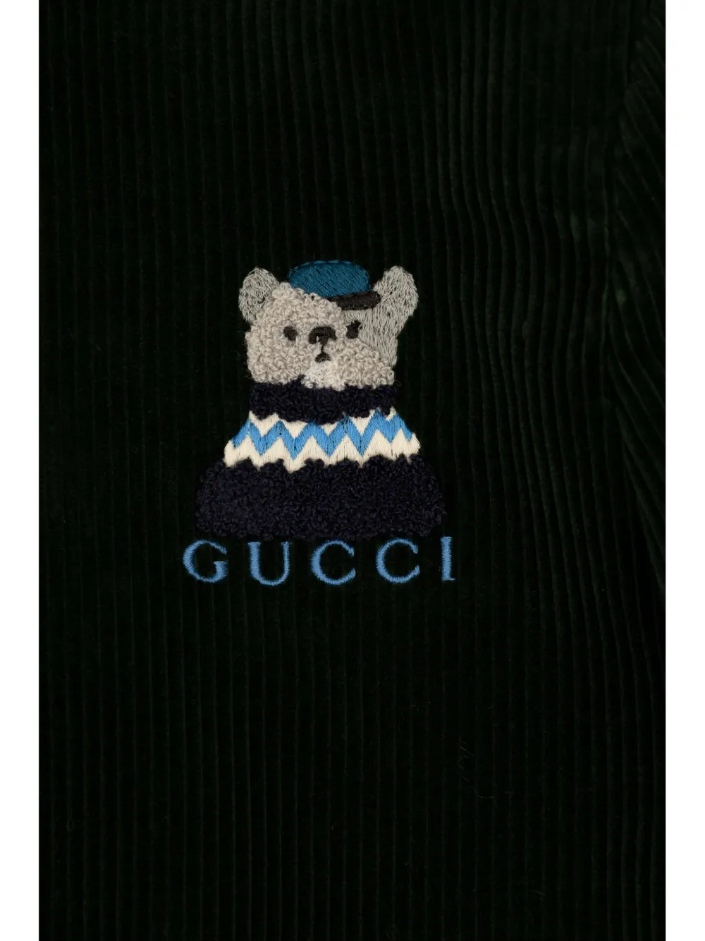 Gucci Kids コーデュロイ ジャケット | グリーン | FARFETCH JP
