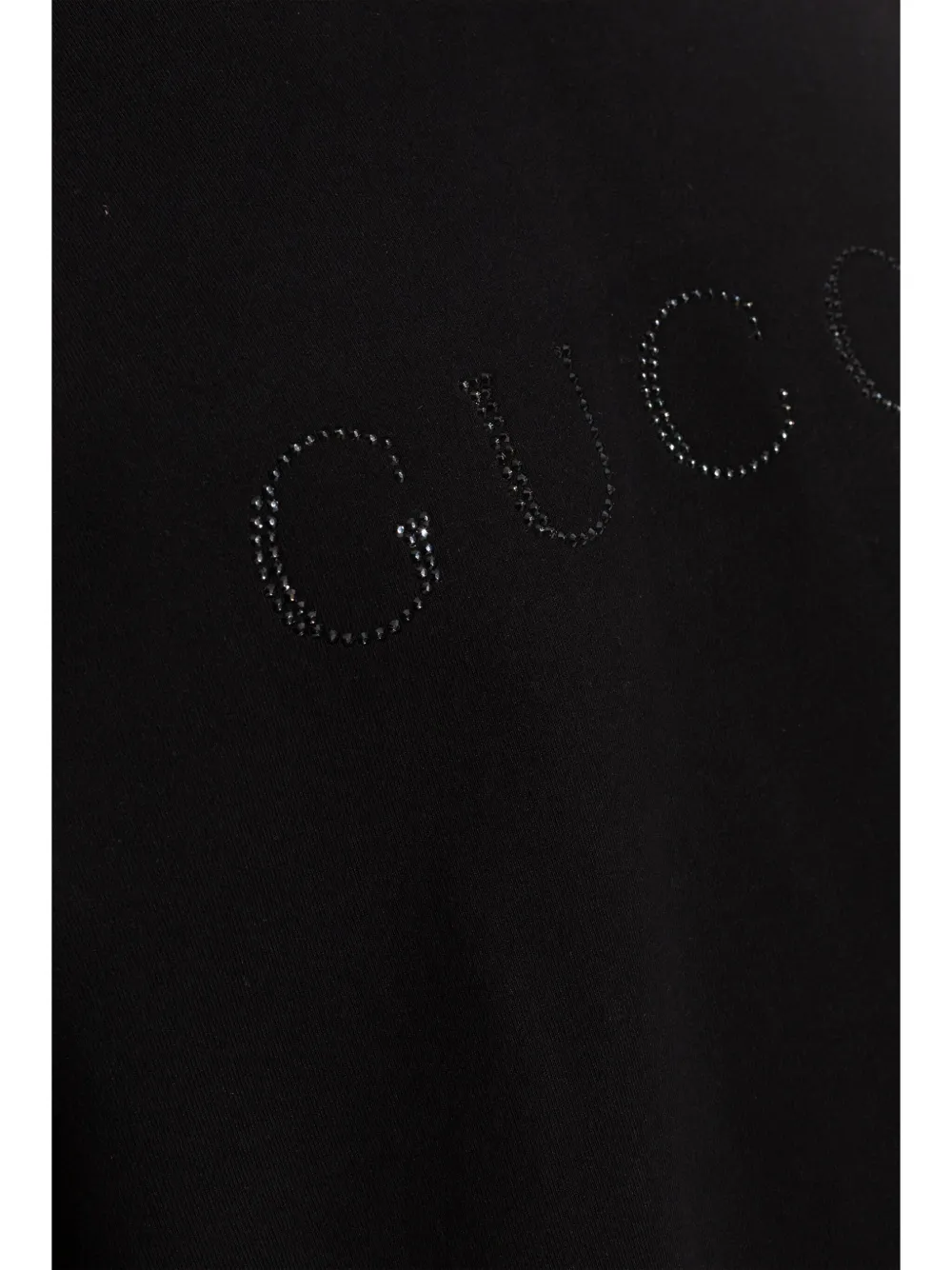 Gucci Jersey hoodie Zwart