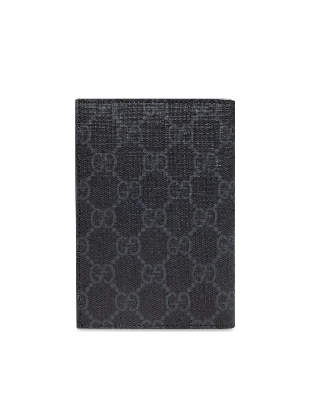 Gucci Gg Passport Holder In Grey