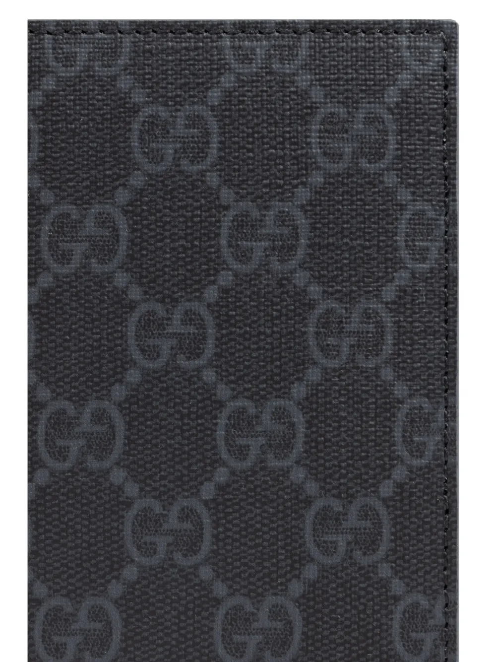 Gucci Gg Passport Holder In Grey