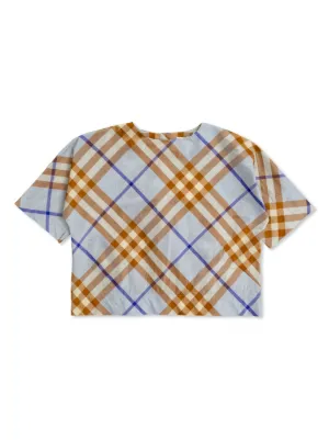 Girls burberry shirt best sale