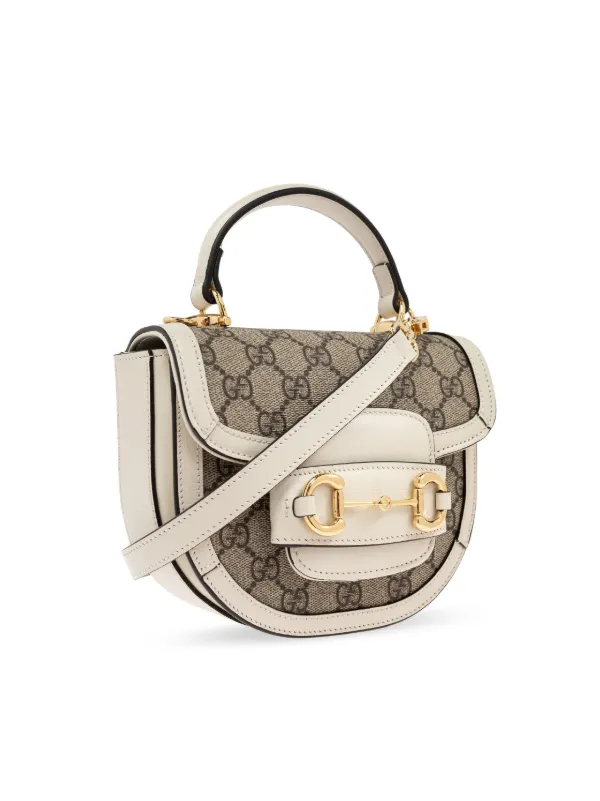 Gucci Horsebit 1955 Mini Bag | Neutrals | FARFETCH