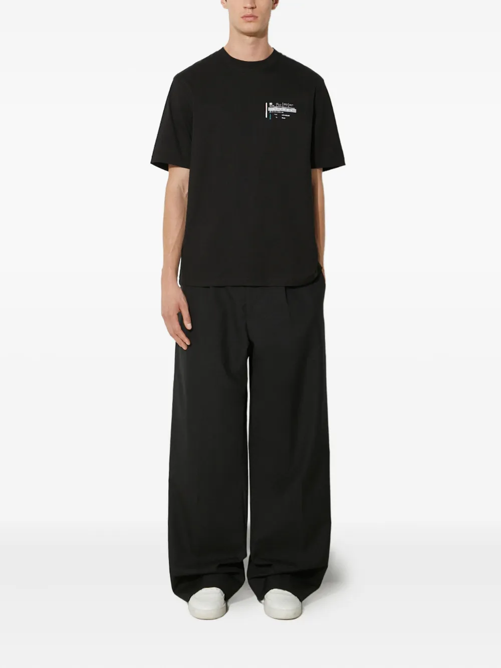 Stampd T-shirt met print - Zwart