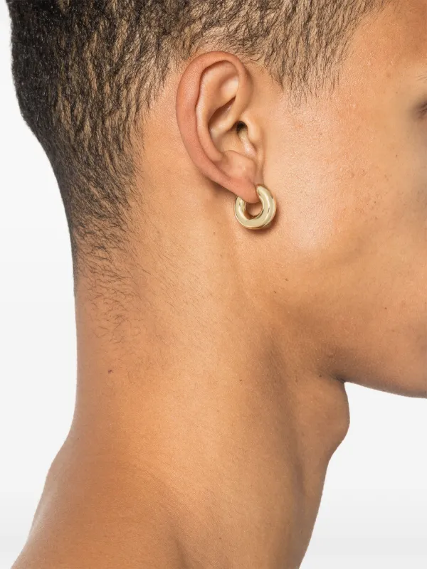 Chunky Hoops Small Gold - Tom Wood Project Official Online Store