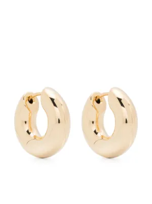 Tom Wood Small Ice Hoop Earrings | FARFETCH ZA