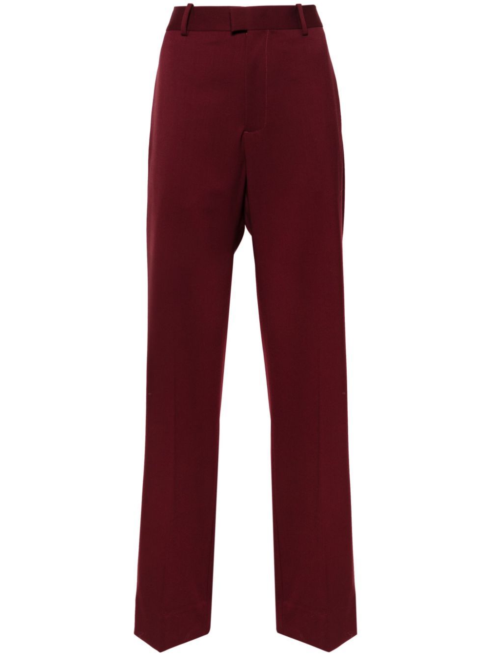 Shop Armarium Tito Trousers In Red