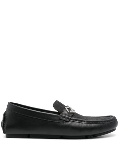 FENDI FF Squared loafers