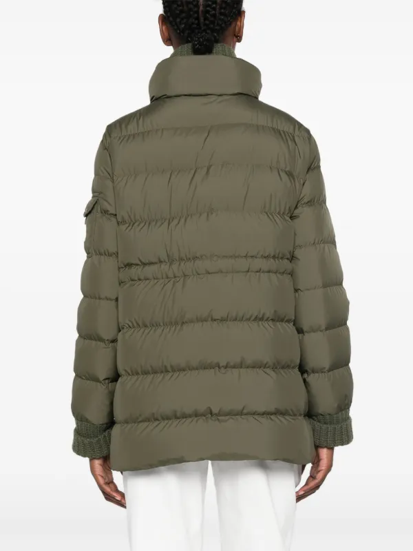 Moncler Baux Jacket Green FARFETCH AE