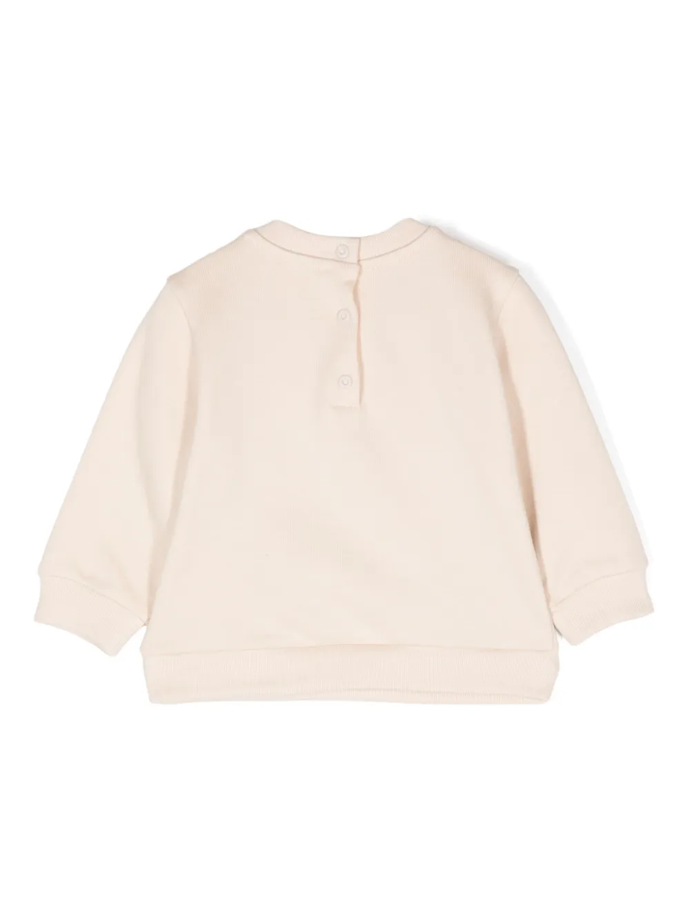 Fendi Kids Sweater met print Beige