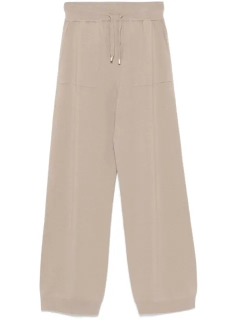 Lorena Antoniazzi pants rectos con cordones en la pretina