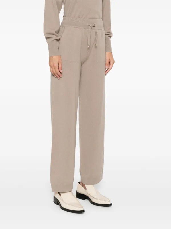 パンツ Lorena Antoniazzi Straight-Leg Drawstring Sweatpants Lorena Antoniazzi straight-leg Drawstring Sweatpants | Brown