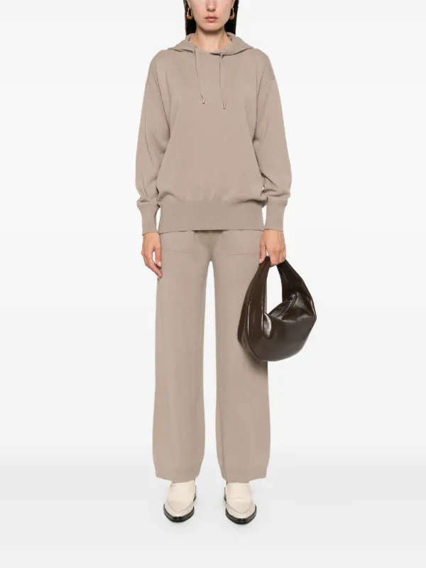 パンツ Lorena Antoniazzi Straight-Leg Drawstring Sweatpants Lorena Antoniazzi straight-leg Drawstring Sweatpants | Brown