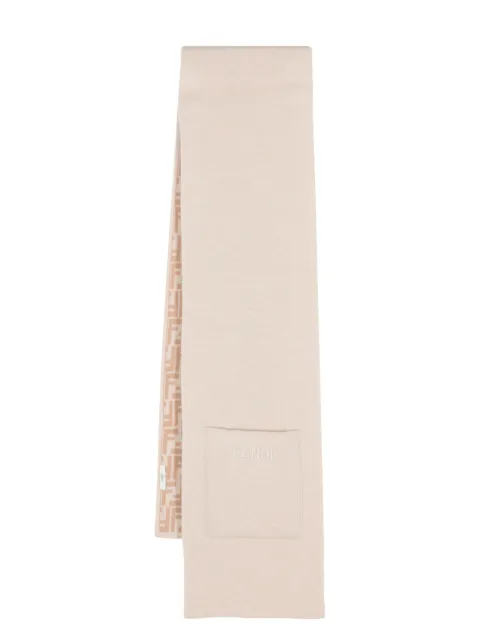 Fendi Kids mascada con motivo FF