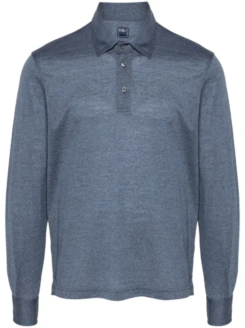 Fedeli wool polo shirt 