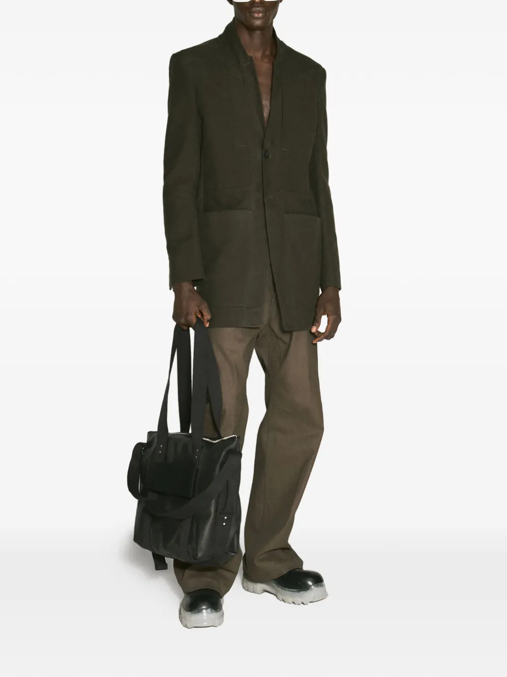 Rick Owens button pockets coat | Abrigos con botonadura simple | Image 2