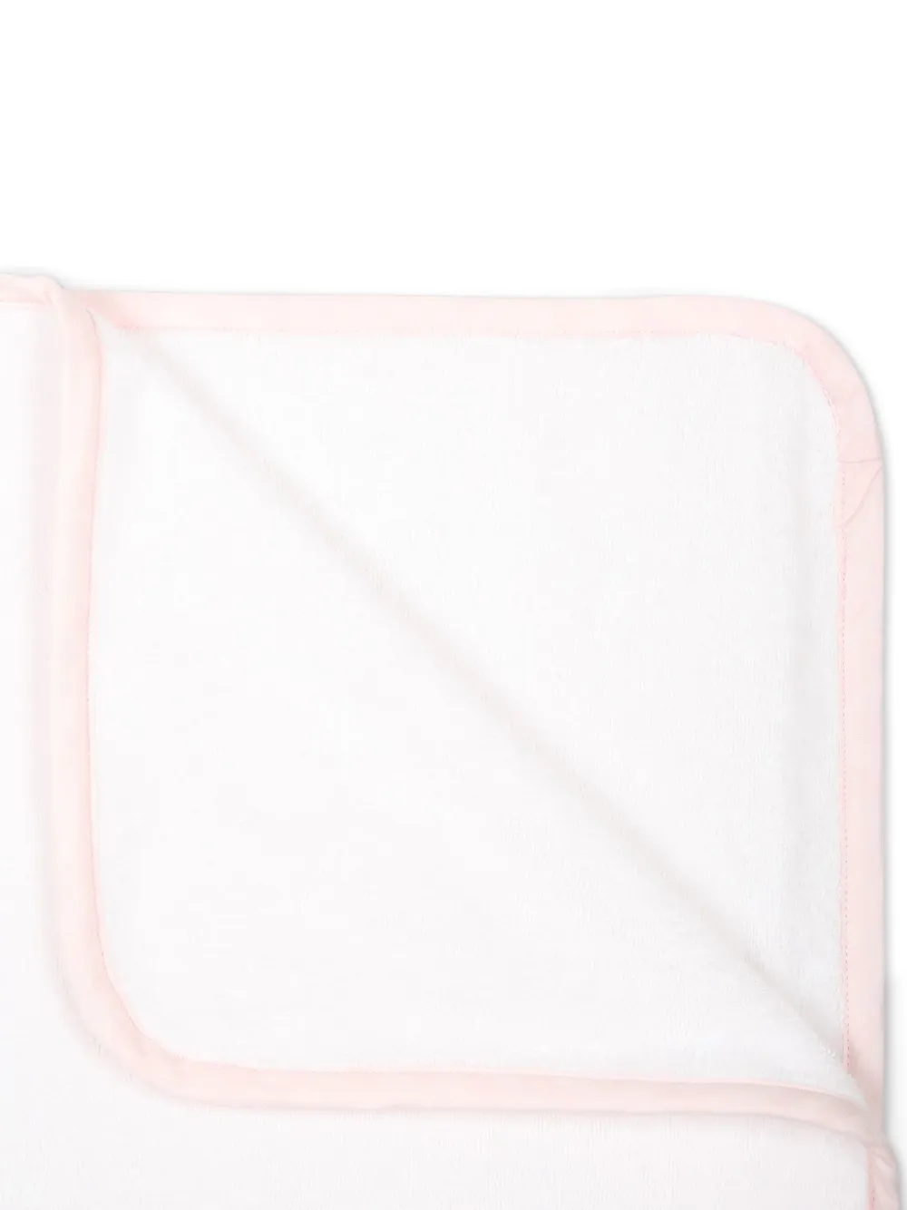 Fendi Kids contrast-border cotton towell (set of two) | Image 2